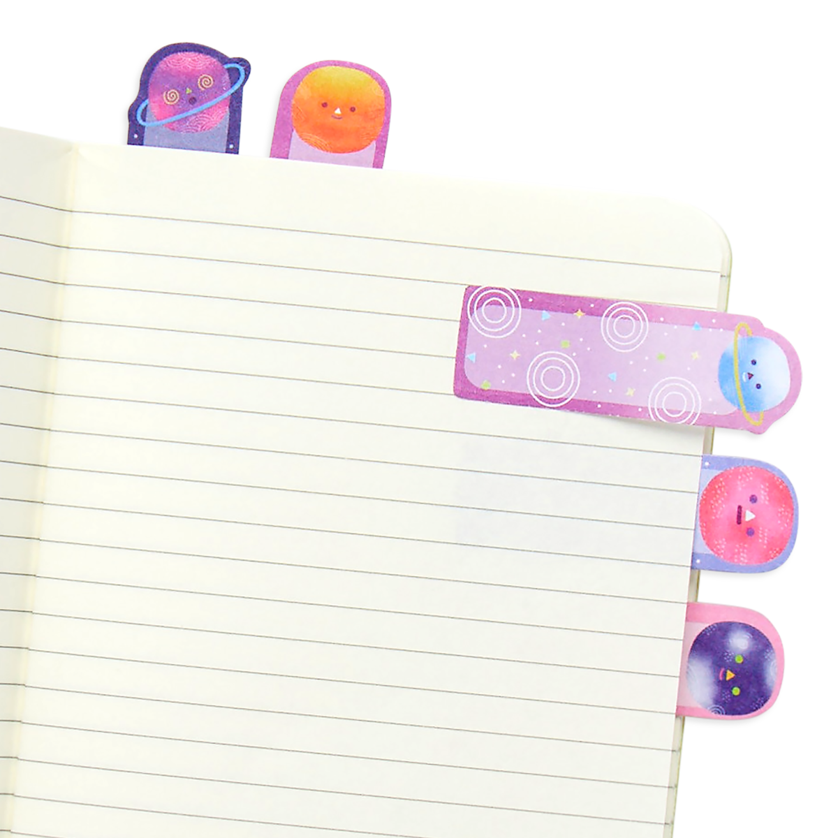 Note Pals Sticky Tabs : Planet Pals