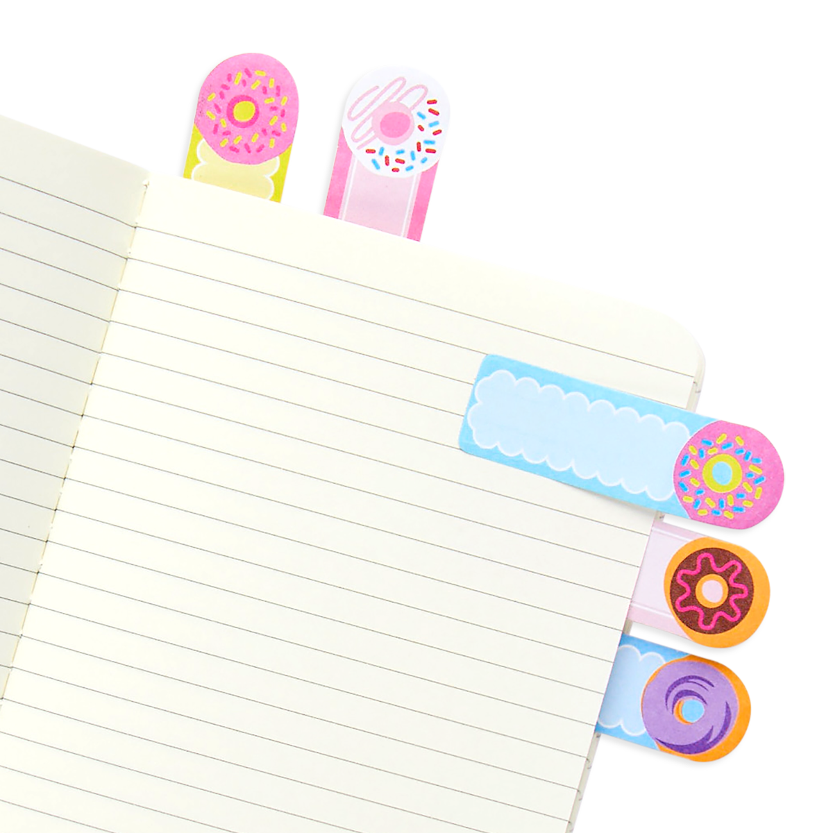 Note Pals Sticky Tabs : Dainty Donuts