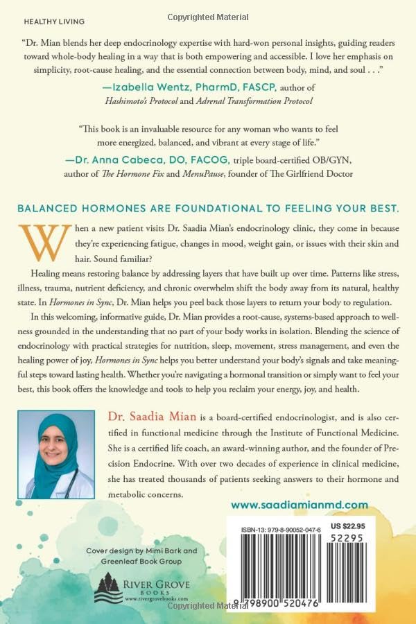 Hormones in Sync: An Endocrinologist’s Guide to Reclaiming Your Energy, Joy, and Health