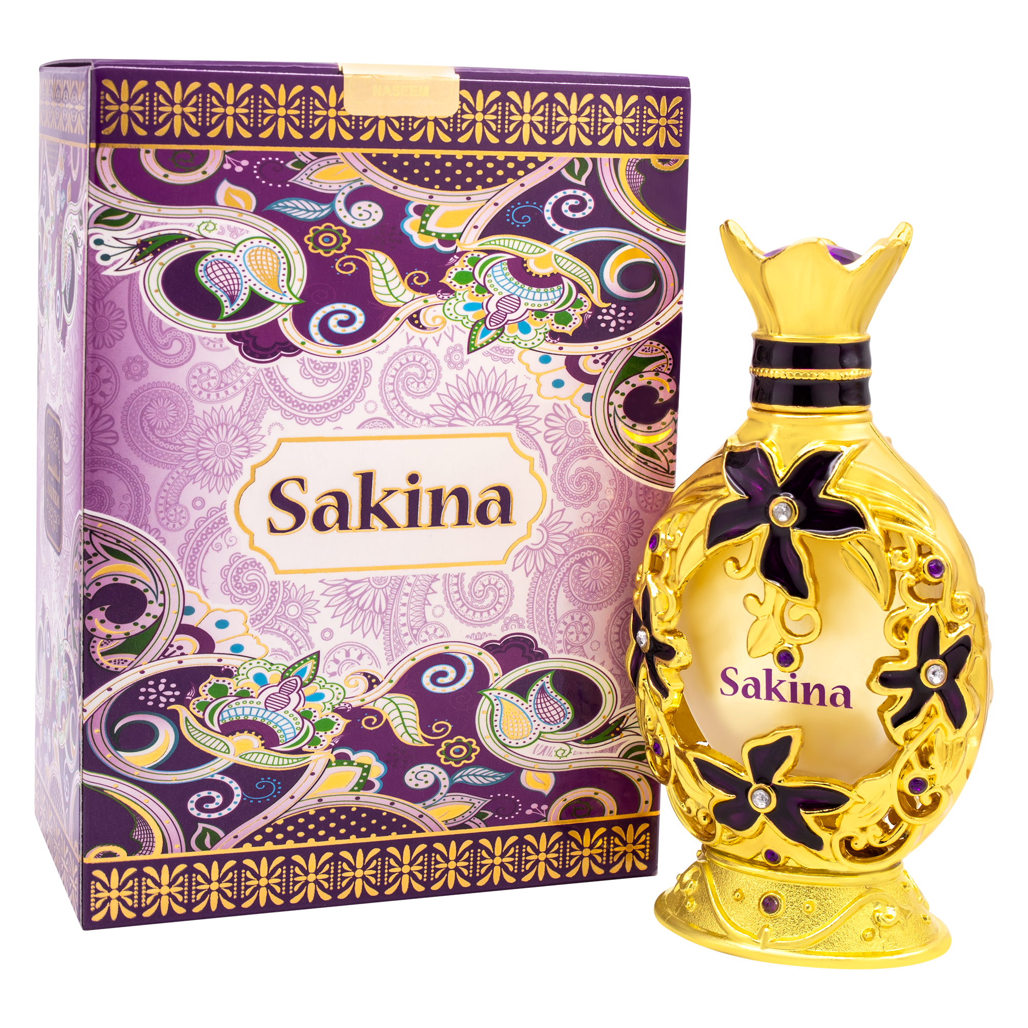 SAKINA Perfume Oil FRESH Floral & Cedar Women's Fragrance