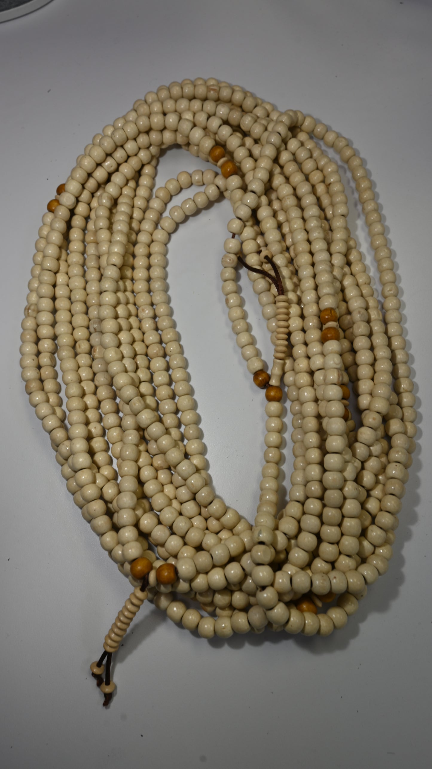 1000 Cream Wooden Dhikr Beads