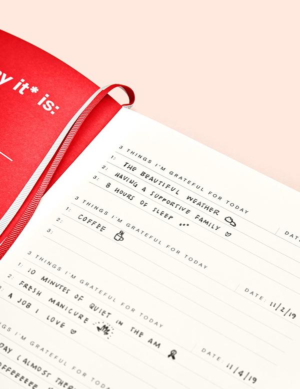 Grateful journal