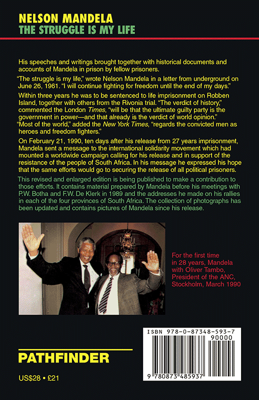 Nelson Mandela: The Struggle is My Life