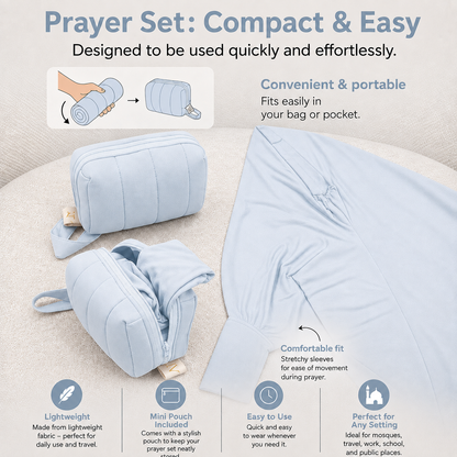 Salati: 2 Piece Portable Prayer Clothes for Women