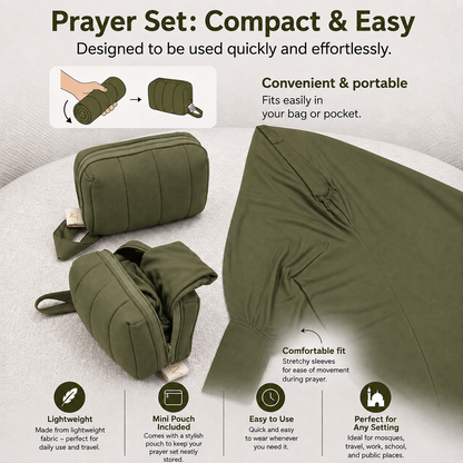 Salati: 2 Piece Portable Prayer Clothes for Women