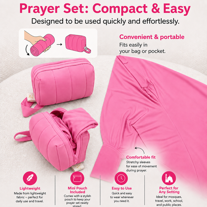 Salati: 2 Piece Portable Prayer Clothes for Women