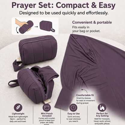 Salati: 2 Piece Portable Prayer Clothes for Women