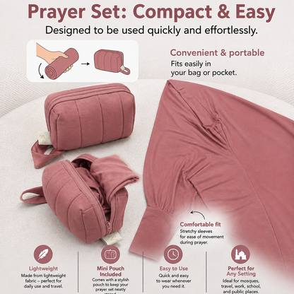 Salati: 2 Piece Portable Prayer Clothes for Women