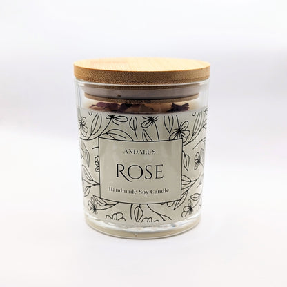 Andalus Rose Perfumed Candle