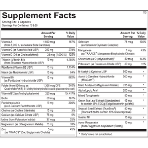 Dr Saadia's MitoEnergyVite Dietary Supplement (120 Capsules)