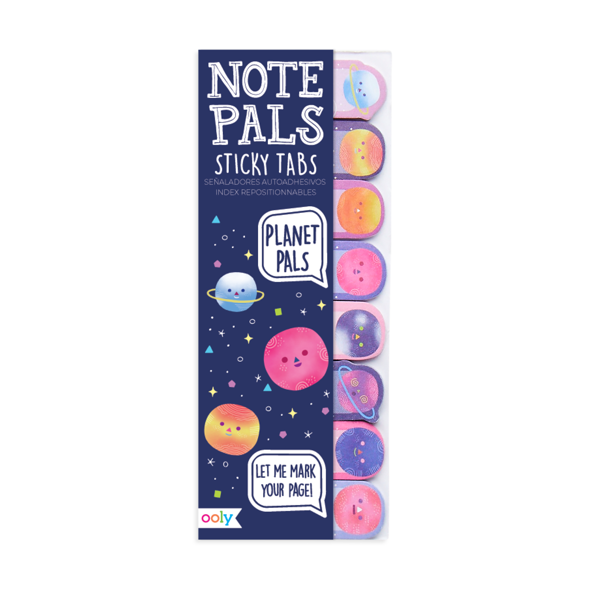 Note Pals Sticky Tabs : Planet Pals