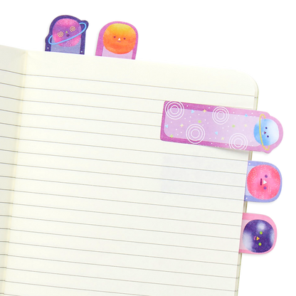 Note Pals Sticky Tabs : Planet Pals