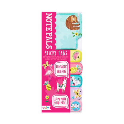 Notepals Sticky Tabs: Funtastic Friends