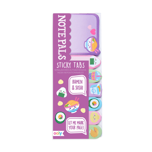 Note Pals Sticky Tabs - Ramen & Sushi