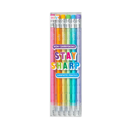 Graphite Pencils (Set of 6-non-sharpening)