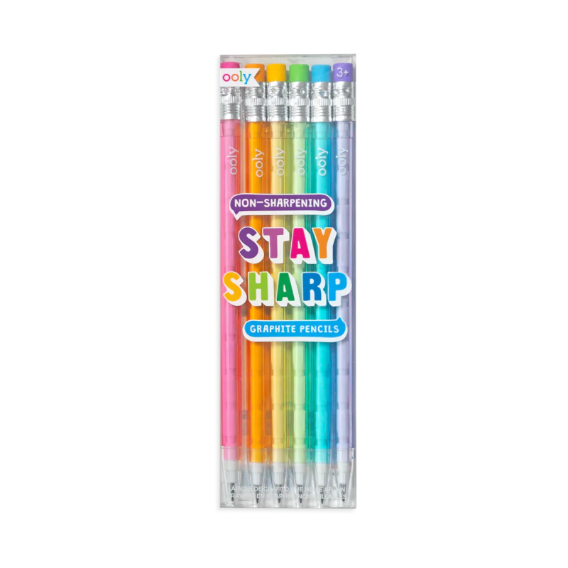 Graphite Pencils (Set of 6-non-sharpening)