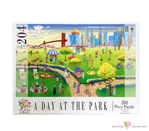 Islamic Puzzle - A Day in The Park 204 Piece Set