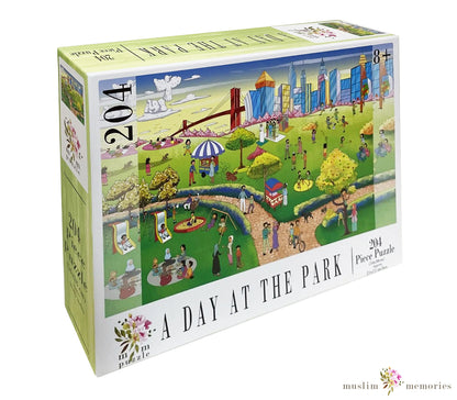 Islamic Puzzle - A Day in The Park 204 Piece Set