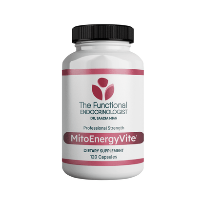 Dr Saadia's MitoEnergyVite Dietary Supplement (120 Capsules)