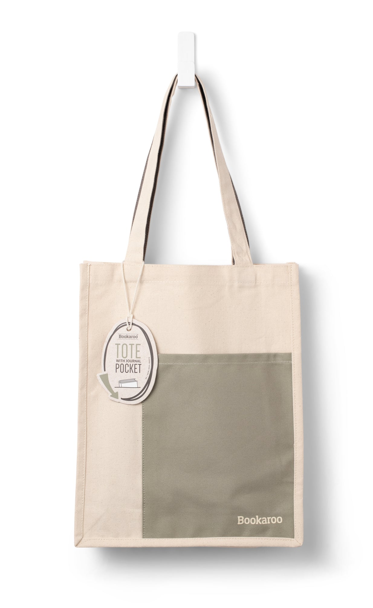 Bookaro Tote Bag with Journal Pocket