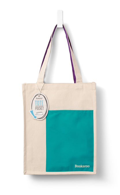 Bookaro Tote Bag with Journal Pocket