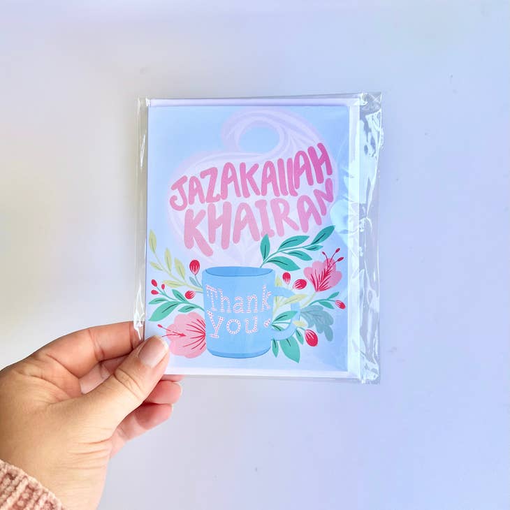 JazakAllah Khairan/Thank you Greeting Card
