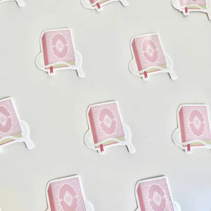 Pink Quran & Tasbih Sticker