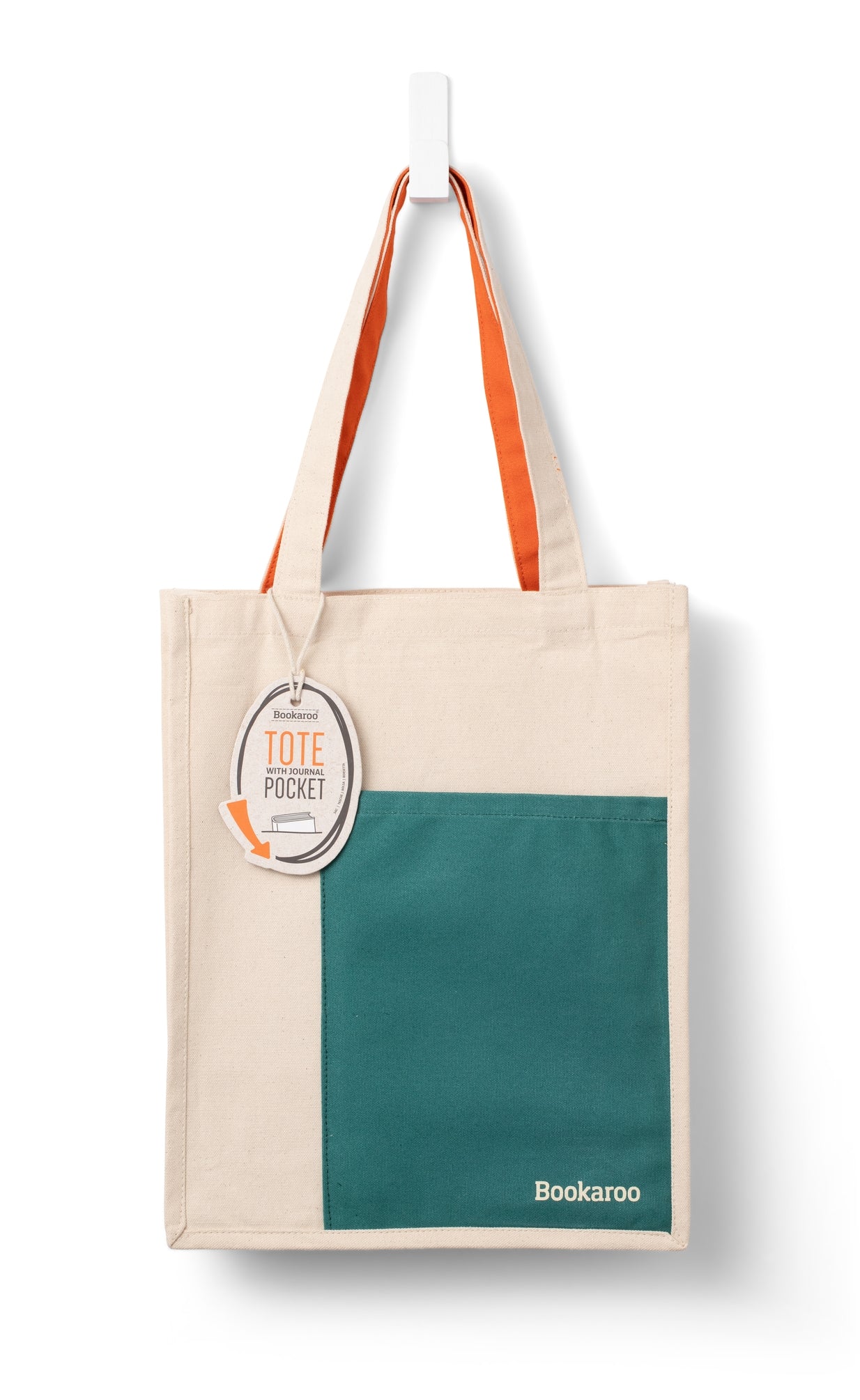 Bookaro Tote Bag with Journal Pocket