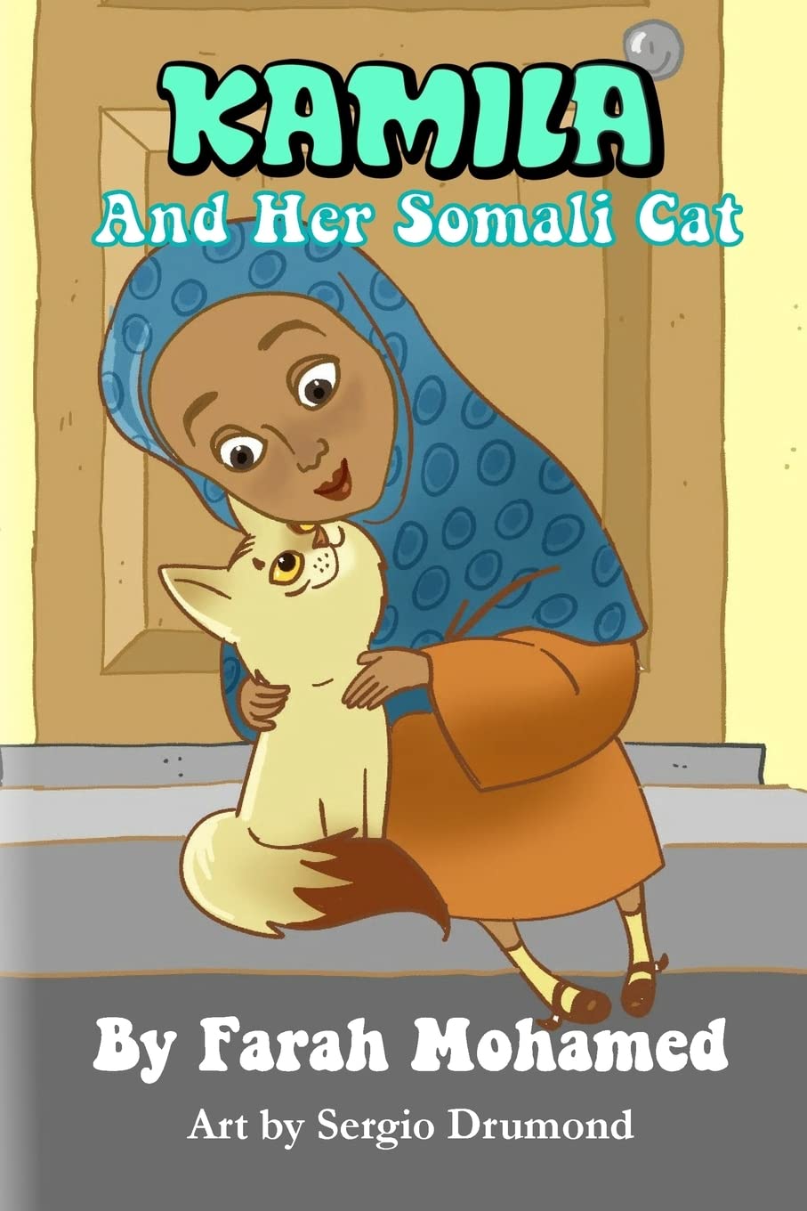 Kamila and her Somali Cat