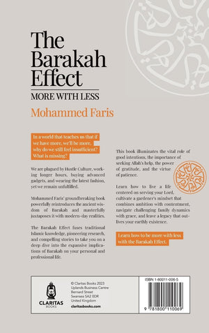 The Barakah Effect: More with Less