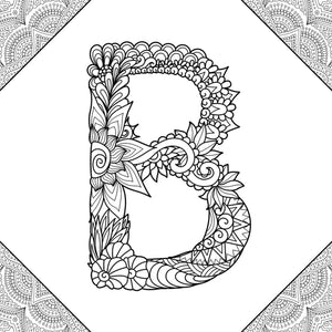 A to Z Coloring (96 pull-out letters to color)