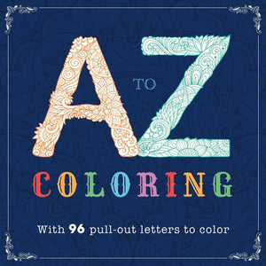 A to Z Coloring (96 pull-out letters to color)