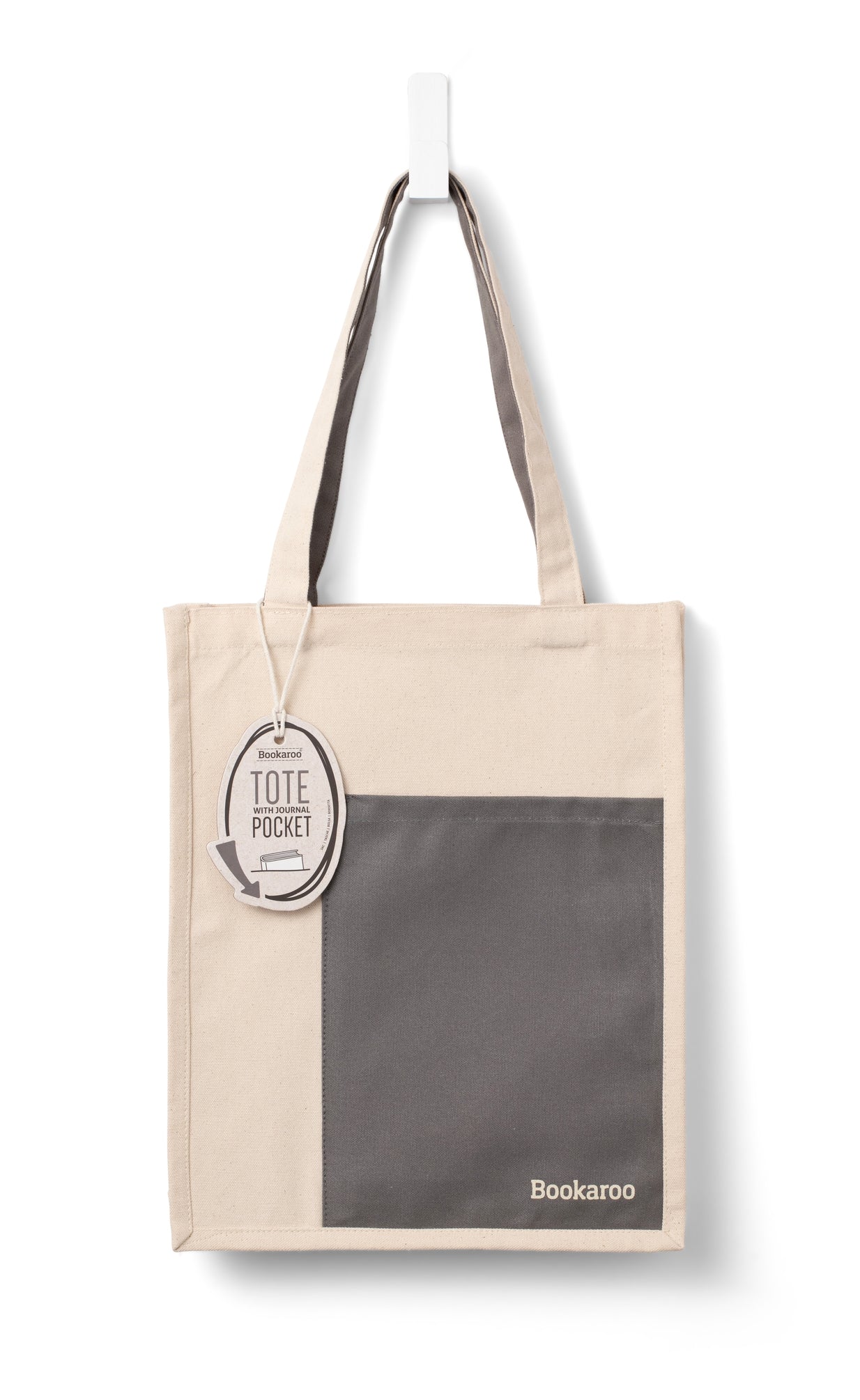 Bookaro Tote Bag with Journal Pocket