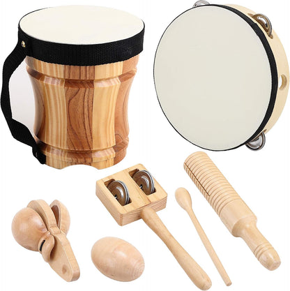 Natural Wooden Music Kit