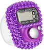 Purple bedazzled dhikr clicker