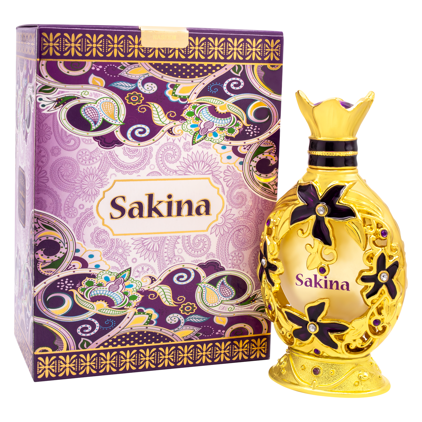 SAKINA Perfume Oil FRESH Floral & Cedar Women's Fragrance