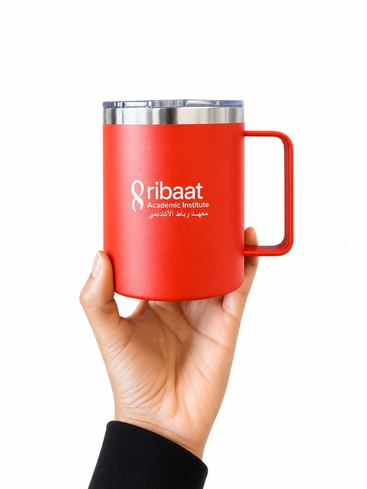 Ribaat Stainless Steel Insulated Coffee Mug with Handle
