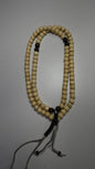 99 Cream Dhikr Beads with Black tips