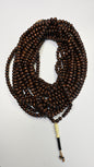 1000 Dark Brown Dhikr Beads with White Tips