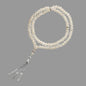 99 clear/white shimmer dhikr beads