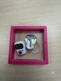 Dhikr Clicker Gift Set – Digital Tally Counter with Keychain (White)