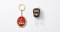 Dhikr Clicker Gift Set – Digital Tally Counter with Keychain (Brown)