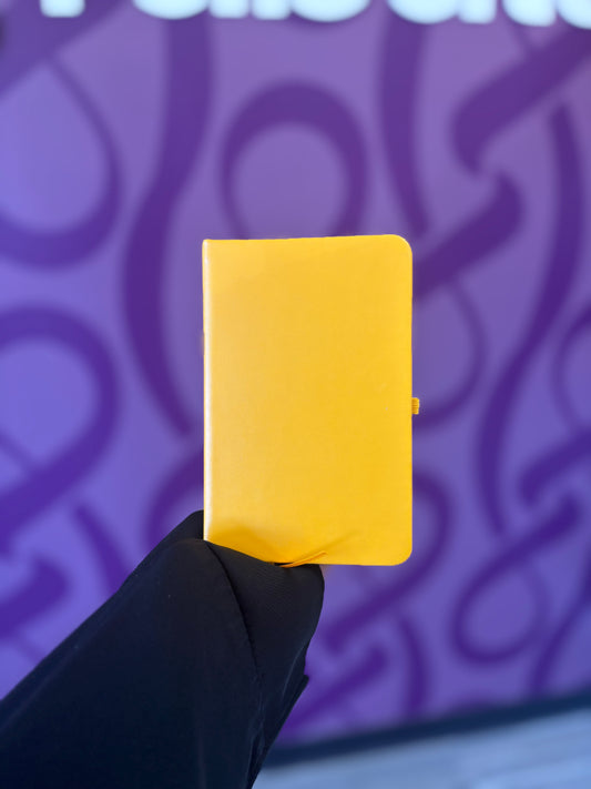 A6 Size Pocket Notebook - Dandelion Color