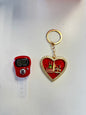 Red Dhikr Clicker Gift Set – Digital Tally Counter with Keychain