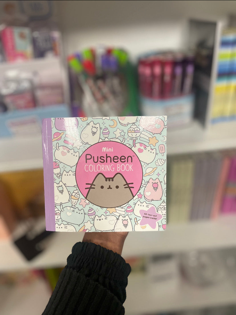 Mini Pusheen Coloring Book