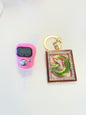 Dhikr Clicker Gift Set – Digital Tally Counter with Keychain (Light Pink)