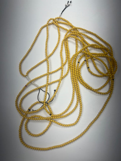 1000 Yellow Large Long Dhikr Beads