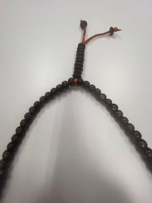 100 Dark Brown Dhikr Beads