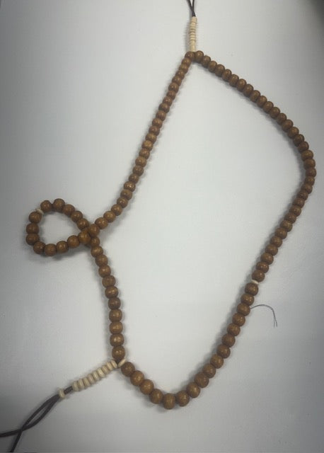 100 Large Tan Dhikr Beads
