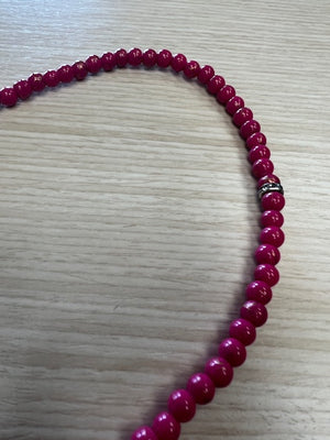 99 Pink and Gold splatter paint Dhikr Beads